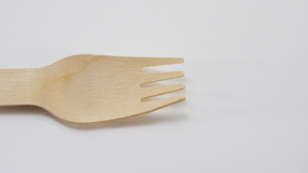 HARSHU Disposable Wooden Fork Set (100 per pack)