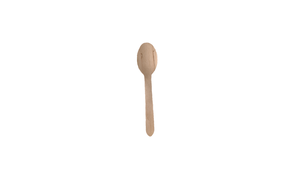 HARSHU Disposable Wooden Spoon Set (100 per pack)